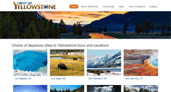 Desktop Screenshot of bestofyellowstone.com